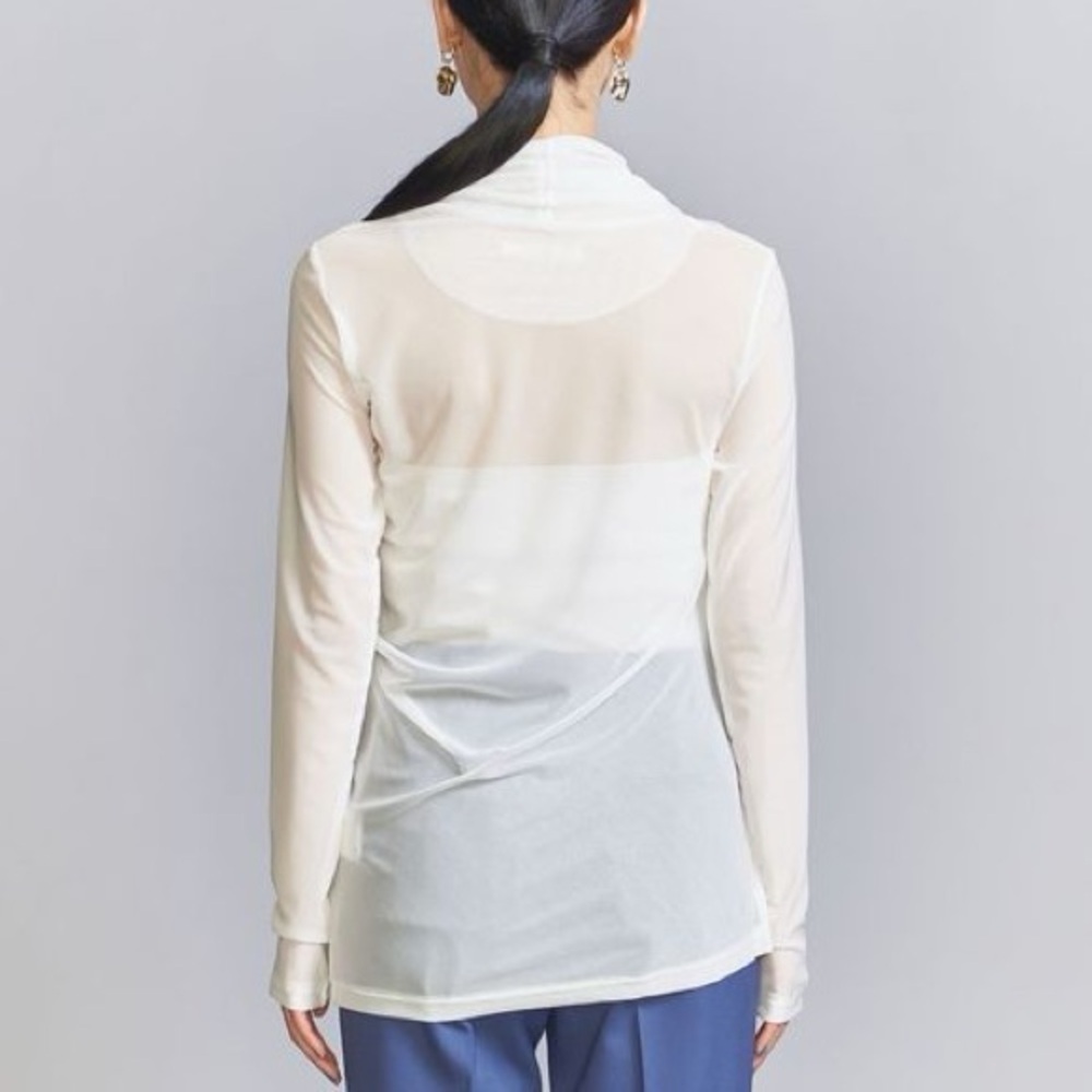 TheOpen Product• Mesh turtleneck pullover - Picture 3 of 16